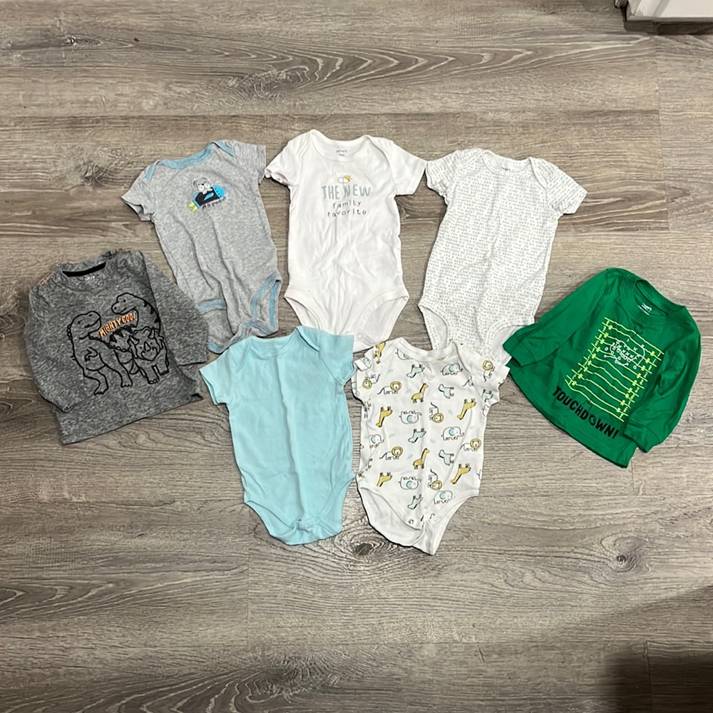 Size 6 months shirts